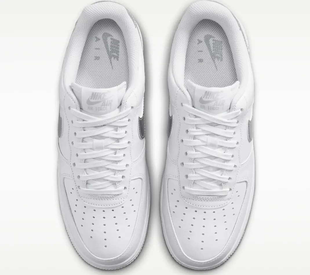 Giày Nike Air Force 1 Low '07 SE 'White Silver' IV5102-100 — ảnh 3