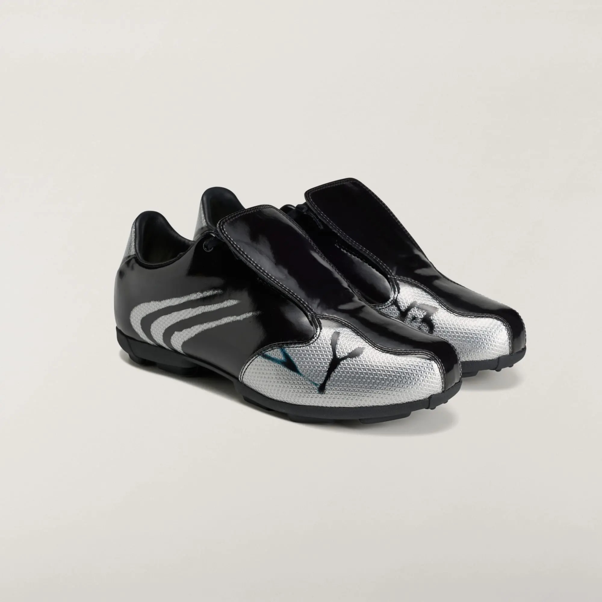 Giày Adidas Y-3 F50 AOP 'Silver Metallic Black' KH6855 — ảnh 3