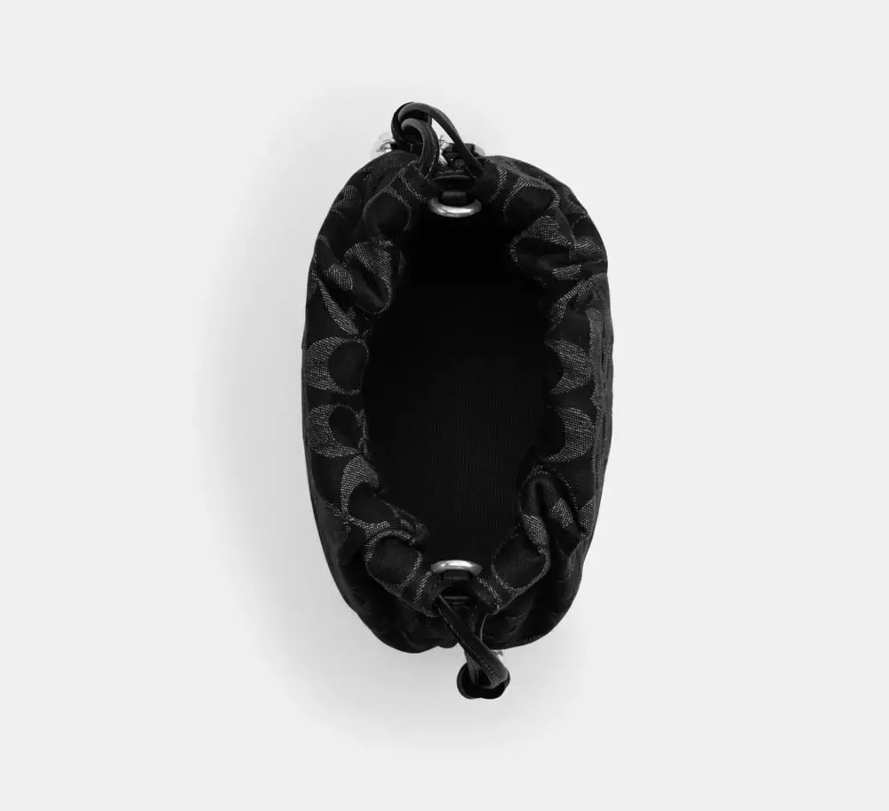 Túi Coach Faye Mini Drawstring Bag ‘Black’ CCZ45-SVBK — ảnh 5