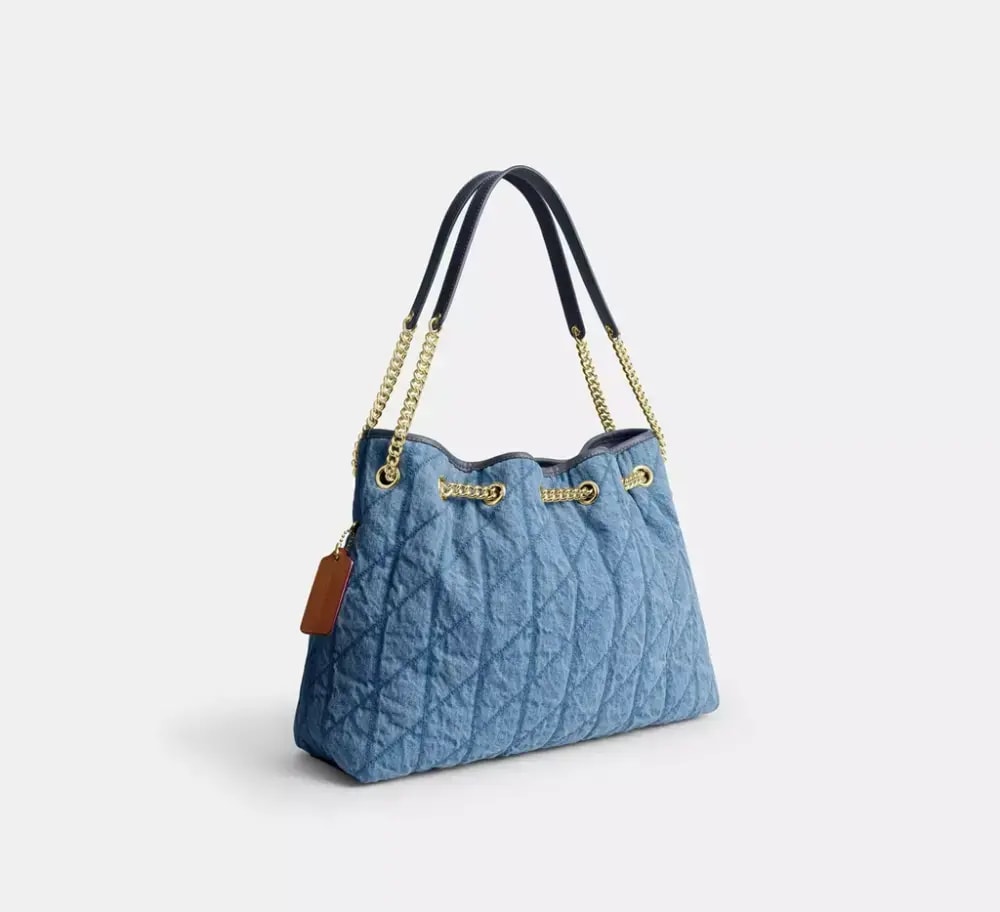 Túi Coach Evelyn Shoulder Bag 'Indigo' CDC02-IMTYV — ảnh 4