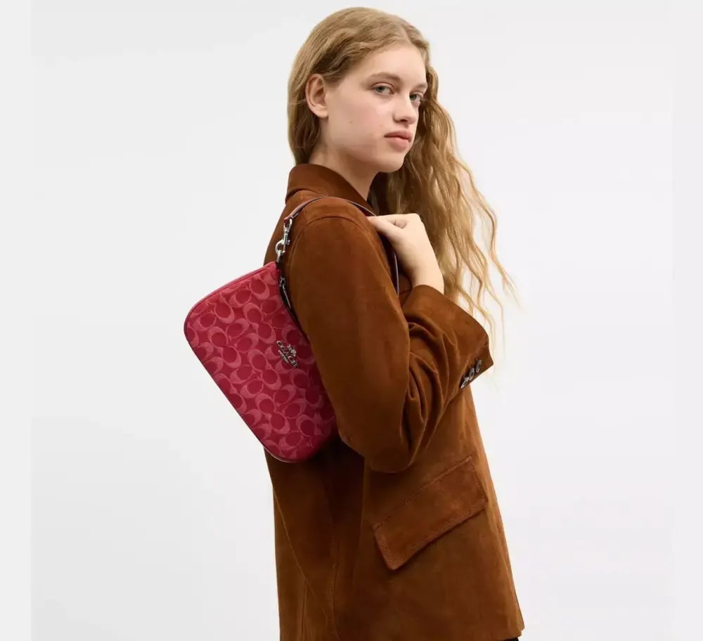 Túi Coach Teri Shoulder Bag ‘True Red’ CDE43-SVDN8 — ảnh 3