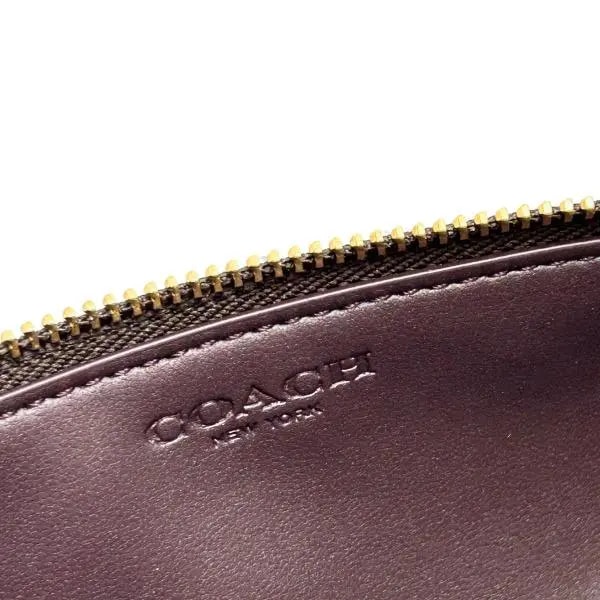 Túi Coach Pencil Case 'Walnut Black' CZ206-IMXAQ — ảnh 5
