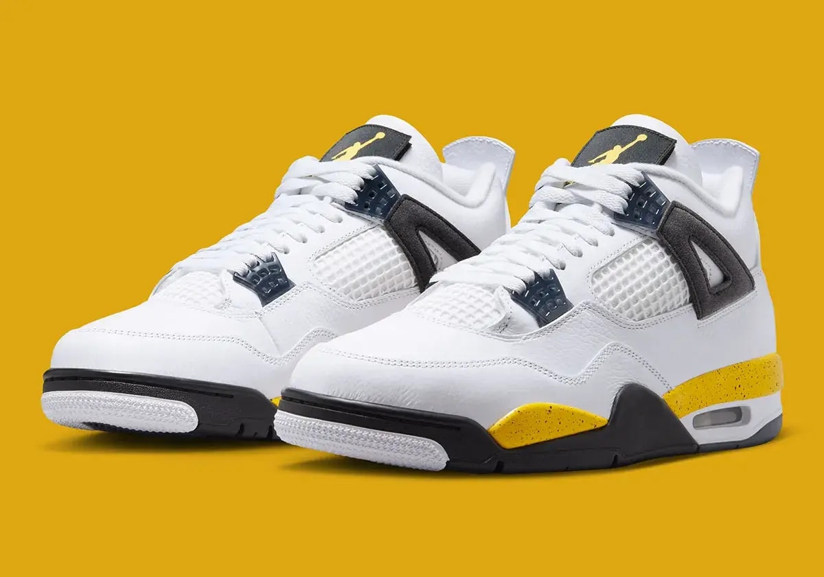 Giày Nike Air Jordan 4 Retro 'Yellow' IO2463-102 — ảnh 3
