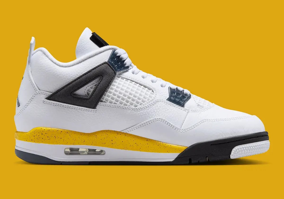 Giày Nike Air Jordan 4 Retro 'Yellow' IO2463-102 — ảnh 5