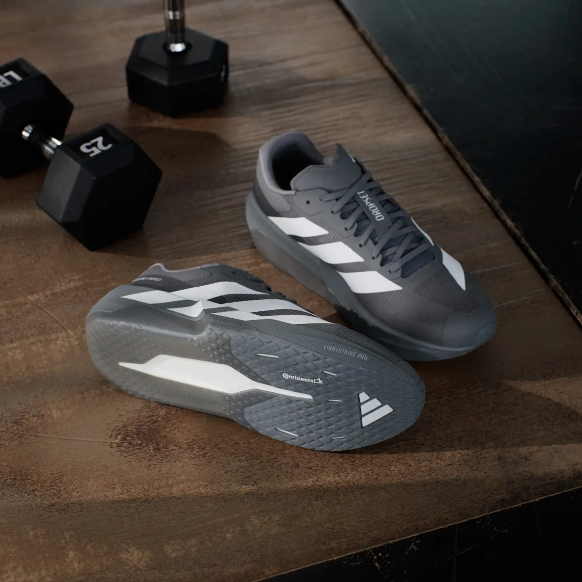 Giày Adizero Dropset Pro 'Grey Cloud White' LA6249 — ảnh 2