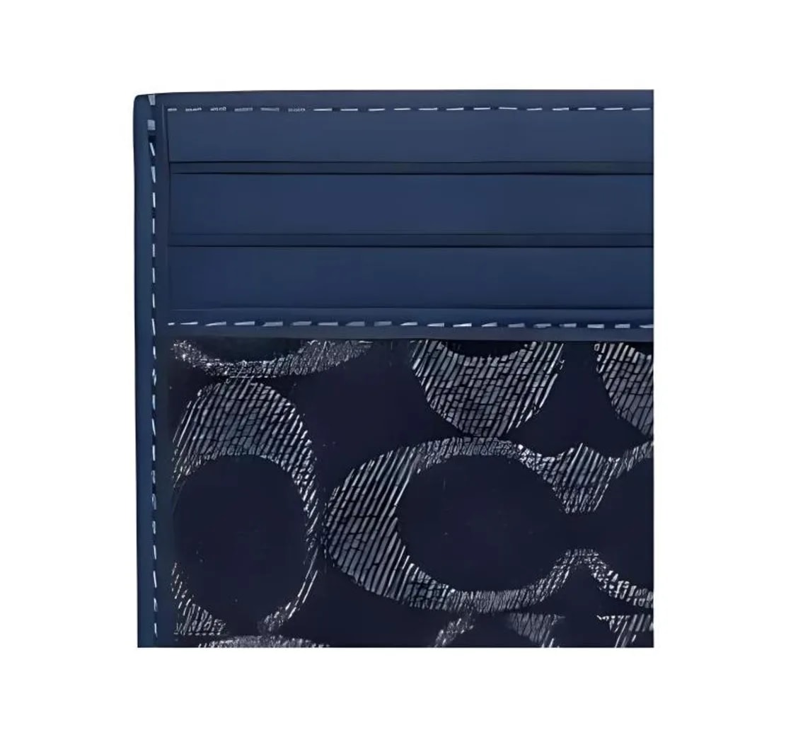 Ví Coach Slim Id Card Case 'Navy' CY907-SVXR9 — ảnh 2