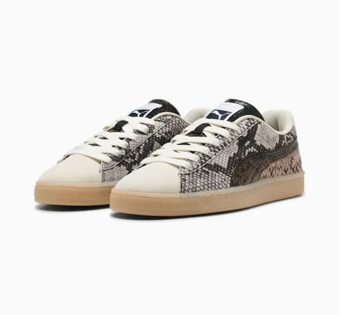 Giày Puma Suede Snake Print 'Frosted Ivory' 408329-01 — ảnh 3