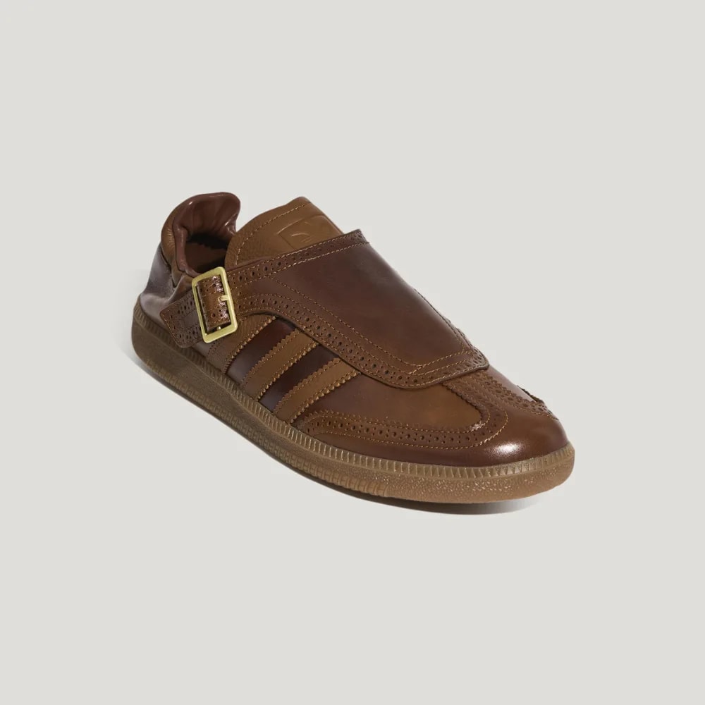 Giày Adidas Samba Decon 'Dark Brown' HQ7598 — ảnh 5