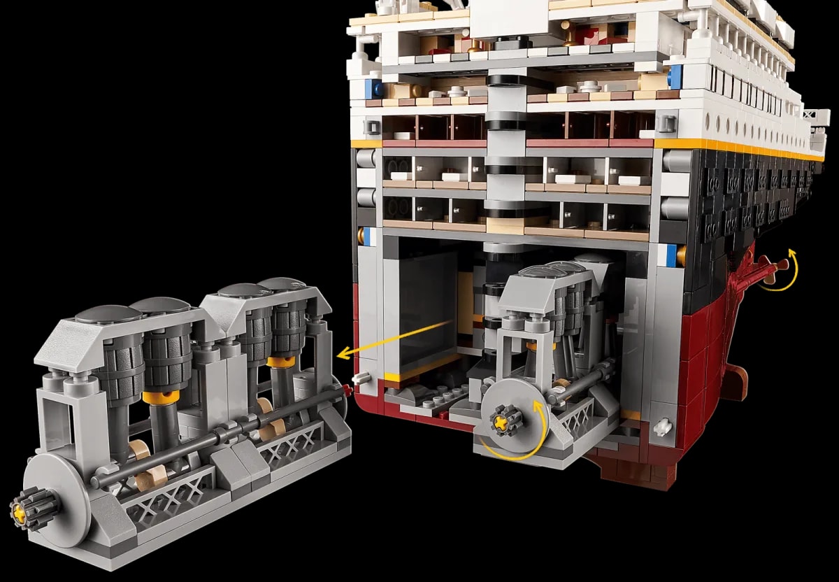 Mô hình Lego Titanic 10294 — ảnh 5