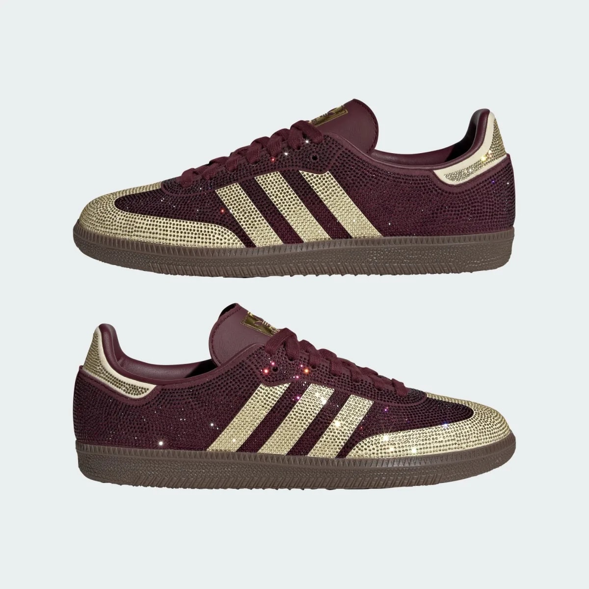Giày Adidas Samba OG 'Maroon Warm Vanilla' KJ7488 — ảnh 5