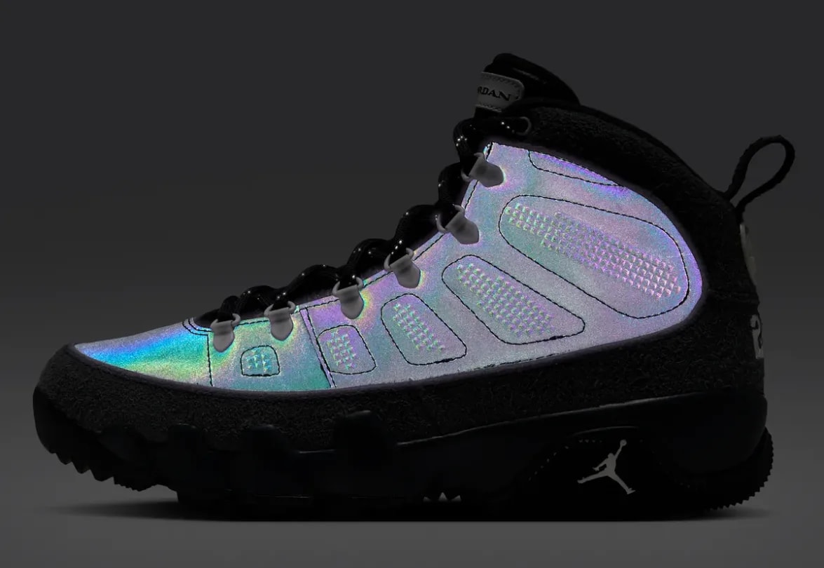 Giày Nike Air Jordan 9 Retro Boot NRG 'Black' IX8455-060 — ảnh 3