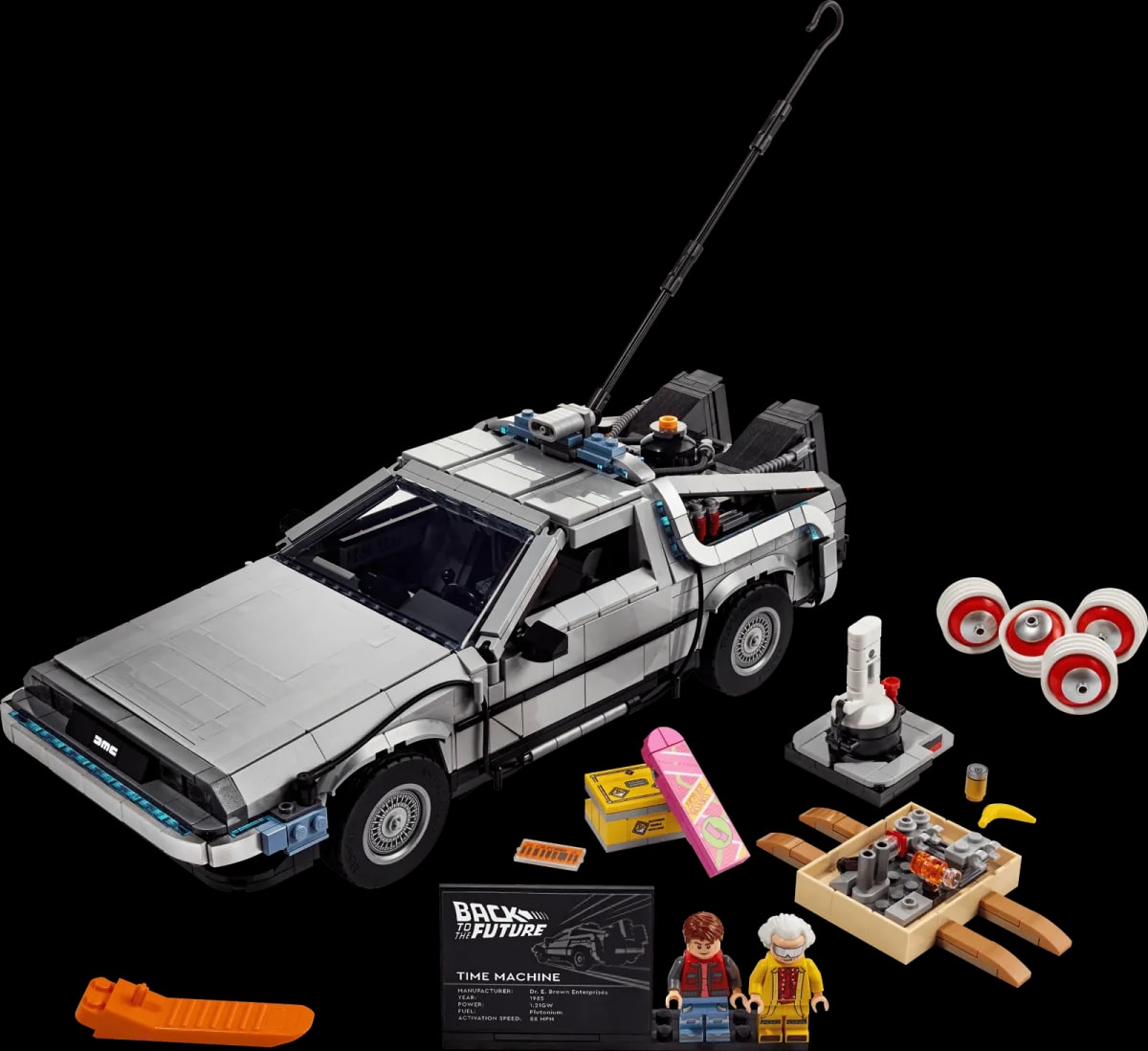 Mô hình Lego Back to the Future Time Machine 10300