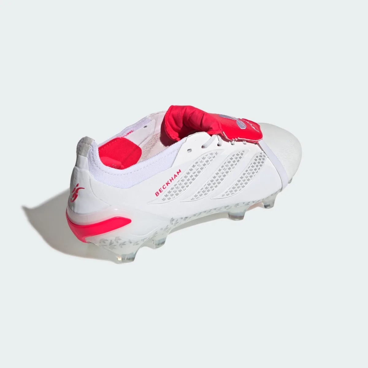 Giày Adidas Predator Elite Fold-Over Tongue FG 'White Lucid Red' KJ4200 — ảnh 4