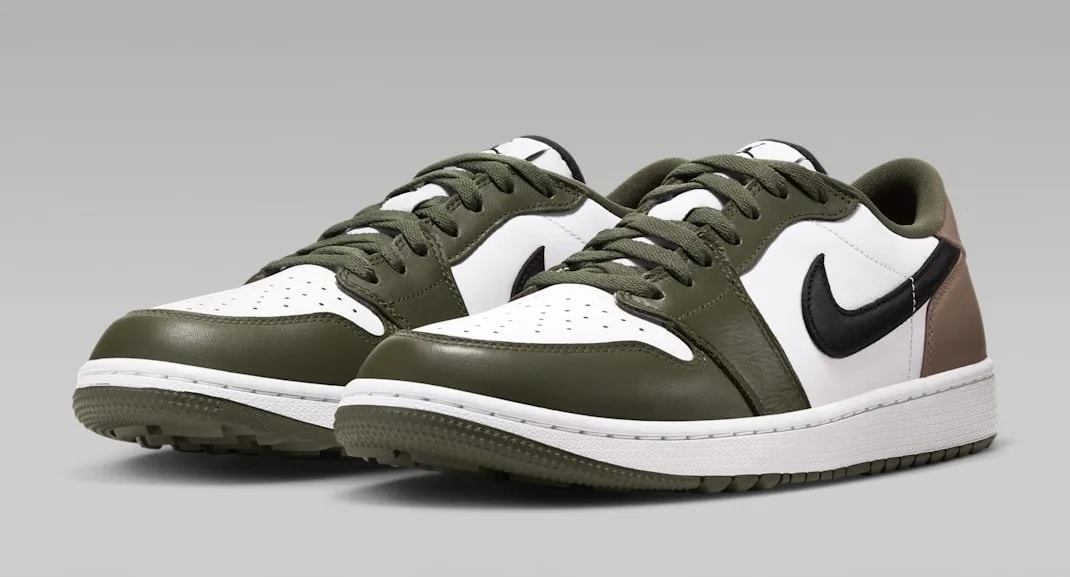 Giày Nike Air Jordan 1 Low 'Medium Olive Khaki' DD9315-121 — ảnh 4