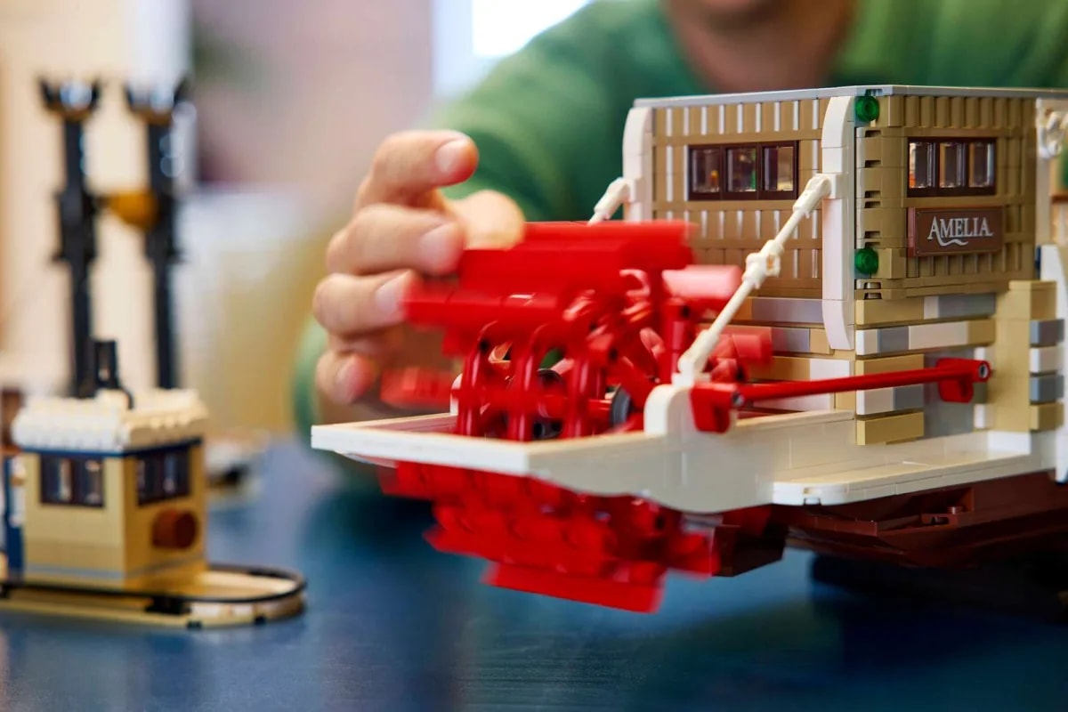 Mô hình Lego River Steamboat 21356 — ảnh 2