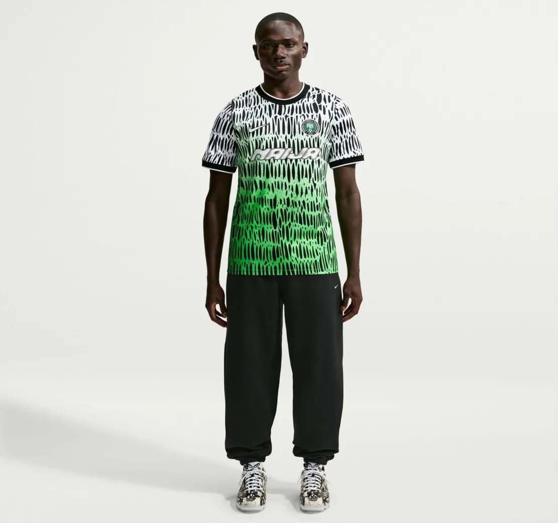 Áo Nike x Nigeria x Slawn Dri-FIT Pro 'Black' IH1686-010 — ảnh 3
