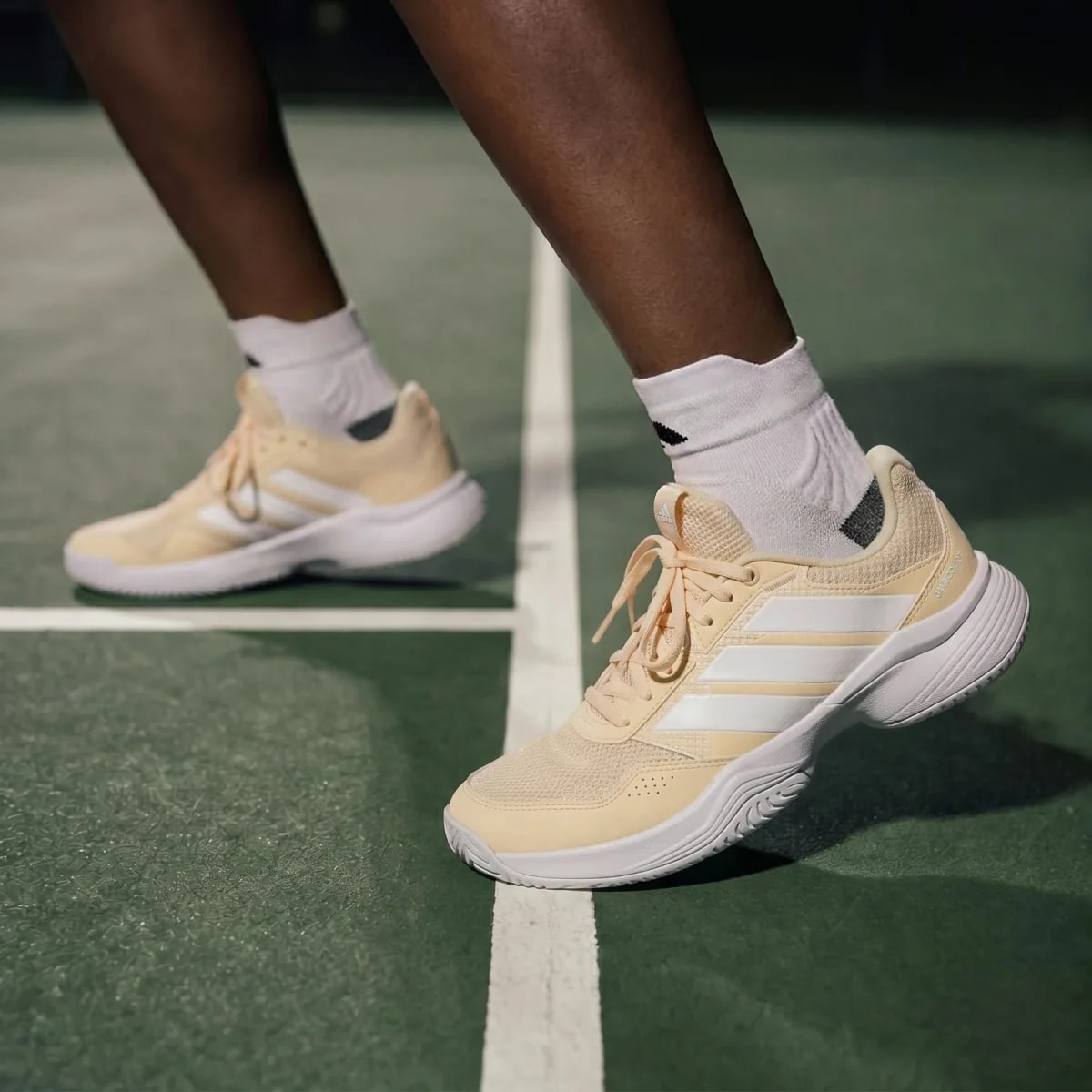 Giày Adidas Gamecourt 3 All Court 'Warm Vanilla' KI3602 — ảnh 3