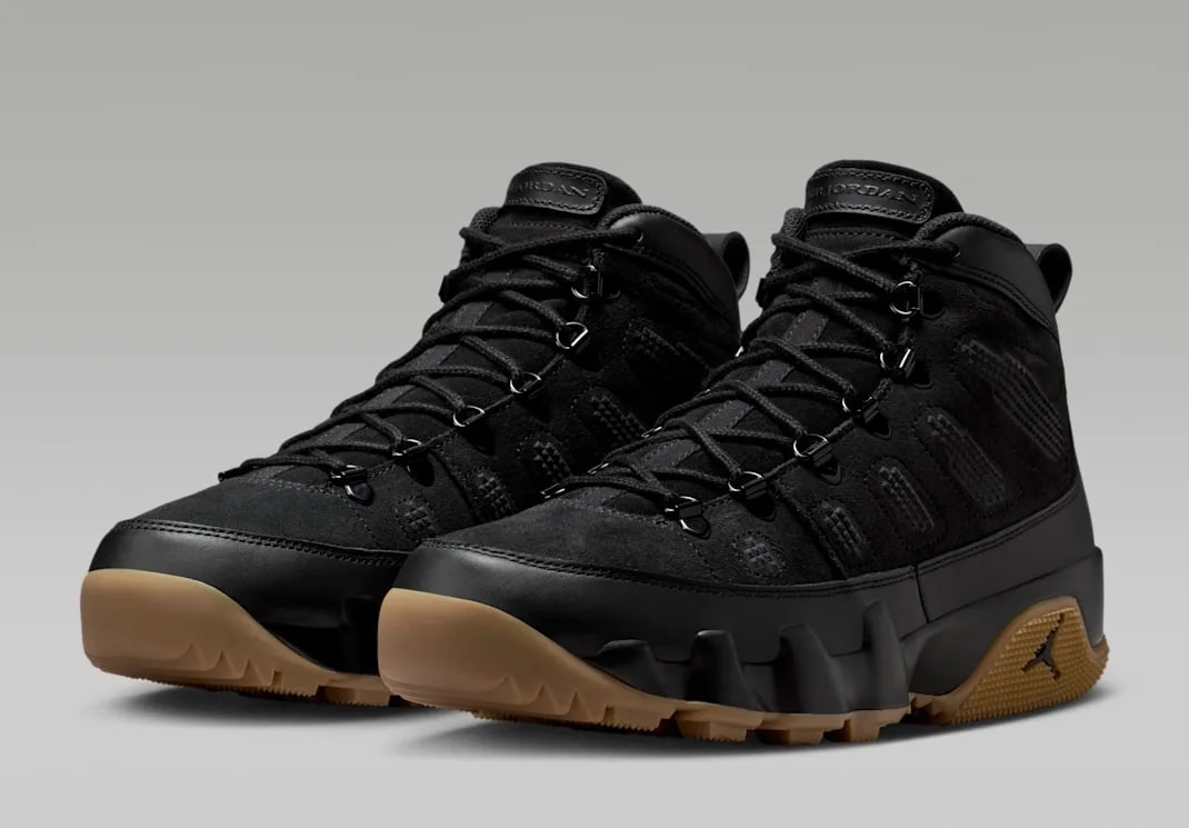 Giày Nike Air Jordan 9 Retro Boot NRG 'Black Gum' AR4491-025 — ảnh 4