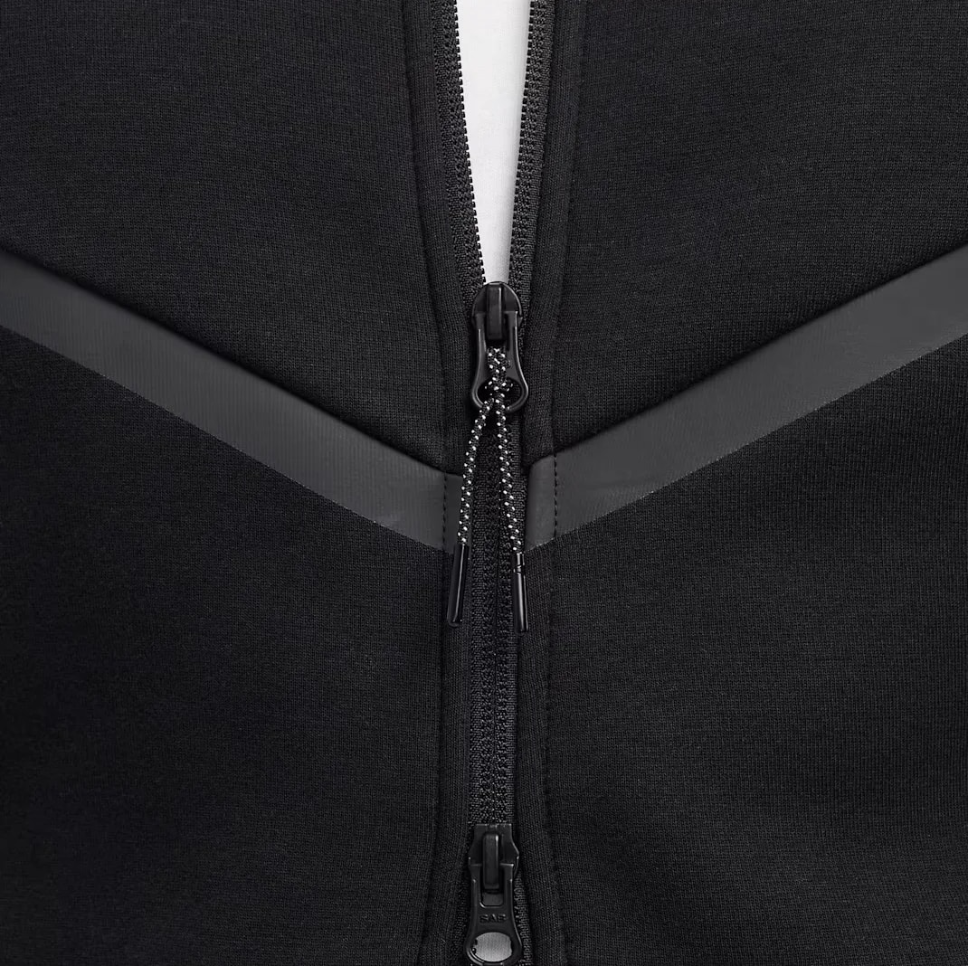 Áo Nike Sportswear Tech Fleece Windrunner 'Black' HV0950-010 — ảnh 3