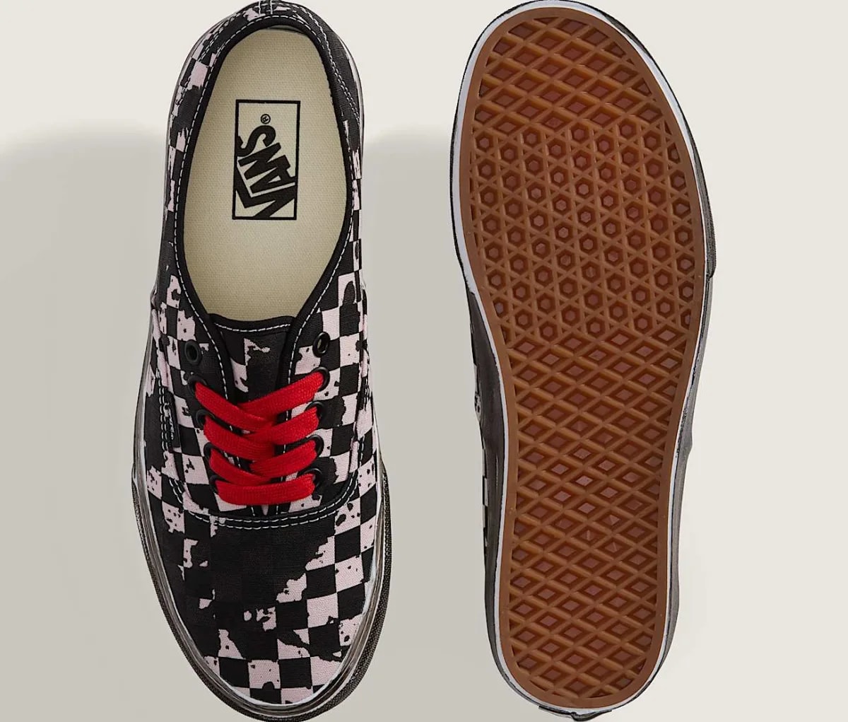 Giày Vans Authentic OVER BLKRD 'Black Red' VN000D7Y458 — ảnh 3