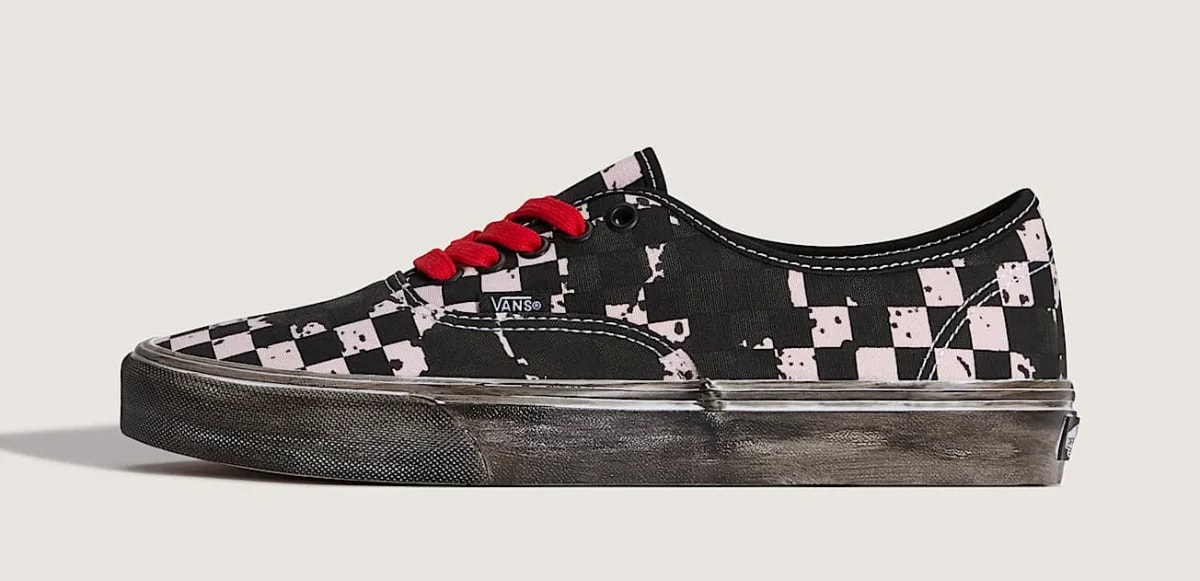 Giày Vans Authentic OVER BLKRD 'Black Red' VN000D7Y458 — ảnh 5