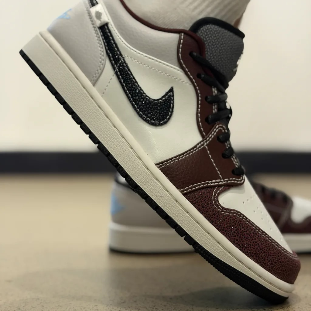 Giày Nike Air Jordan 1 Low 'Mystic Dates' IZ5846-101 — ảnh 4