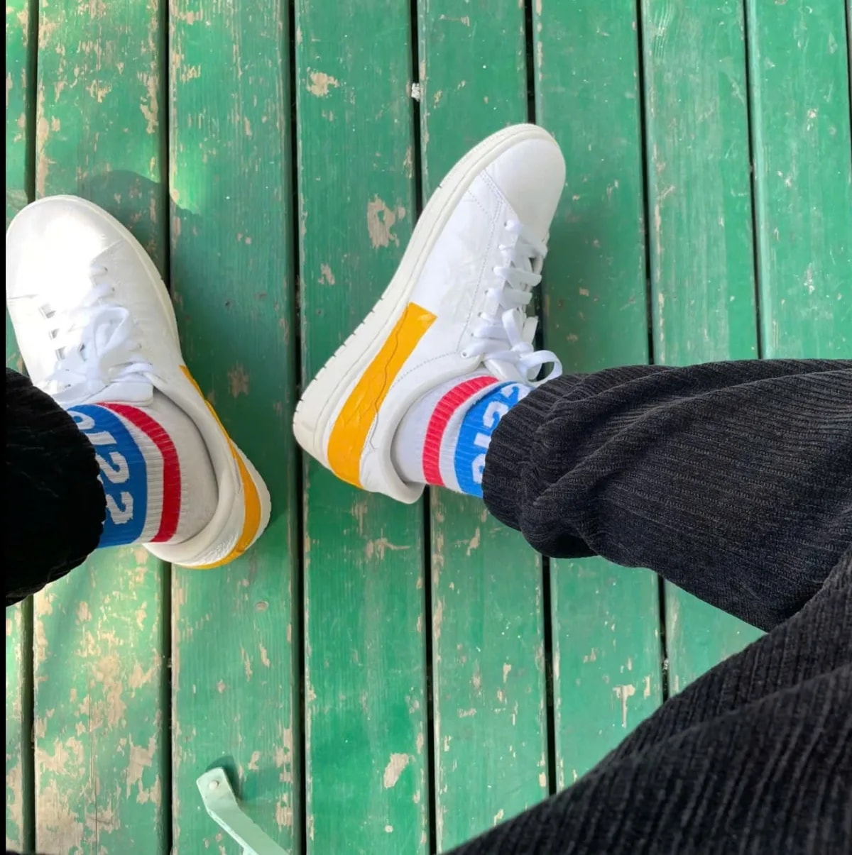 Giày Nike Air Jordan 1 Centre Court 'University Gold' DJ2756-102 — ảnh 3