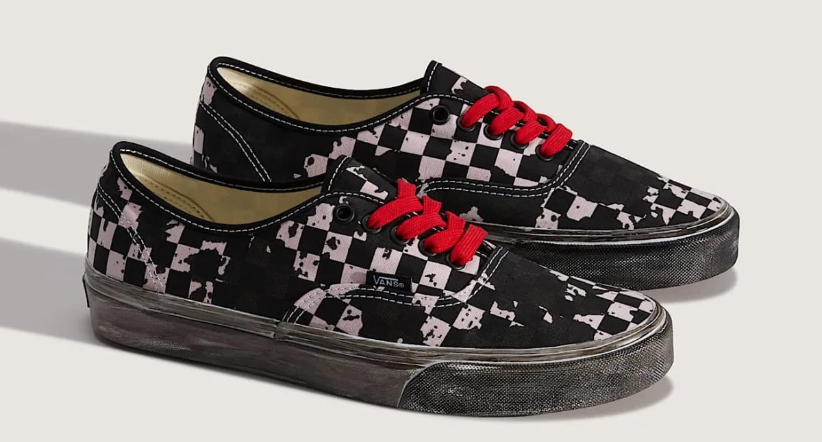 Giày Vans Authentic OVER BLKRD 'Black Red' VN000D7Y458 — ảnh 2