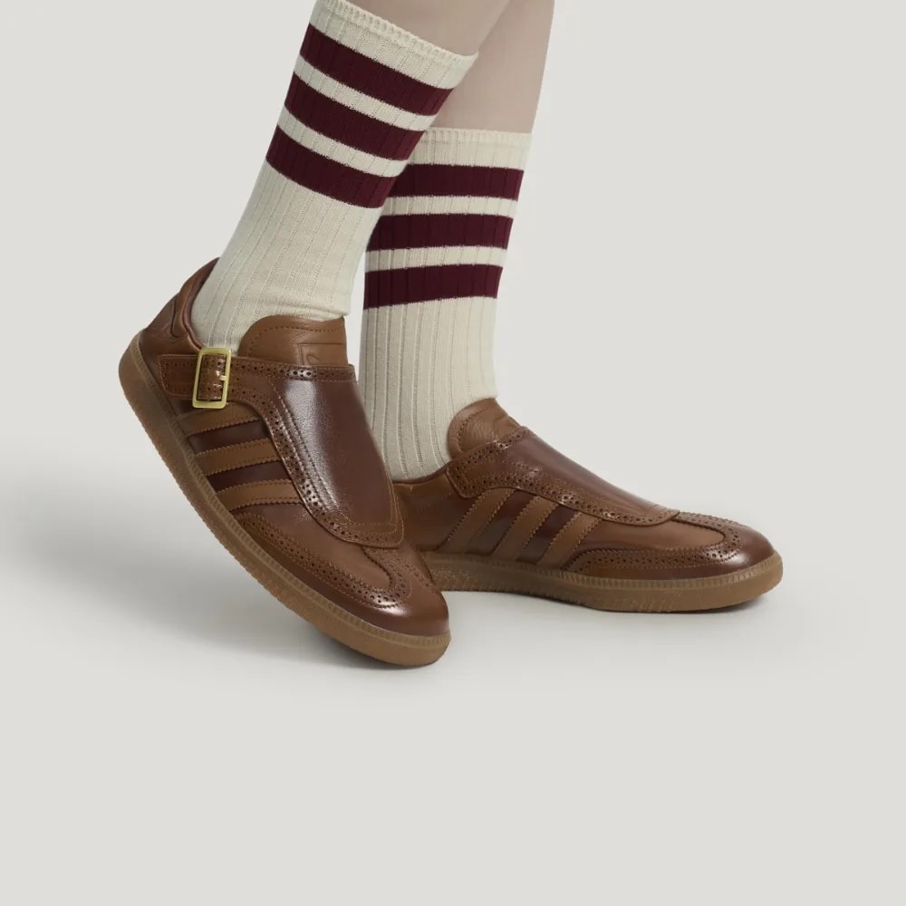 Giày Adidas Samba Decon 'Dark Brown' HQ7598 — ảnh 4