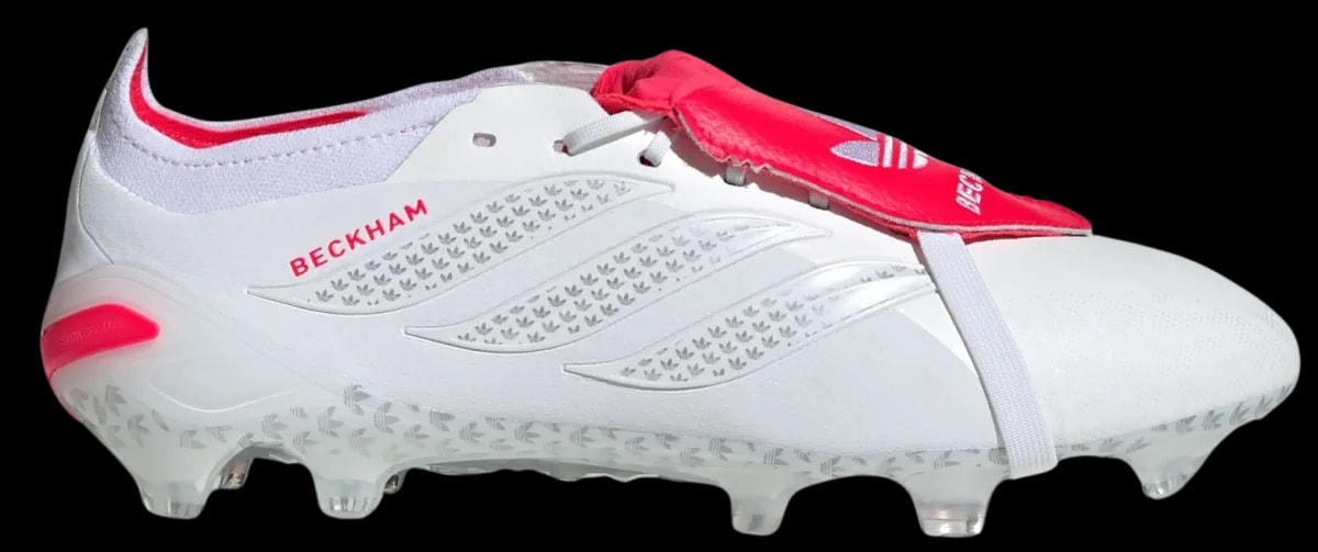 Giày Adidas Predator Elite Fold-Over Tongue FG 'White Lucid Red' KJ4200 — kich-thuoc: 43 1/3