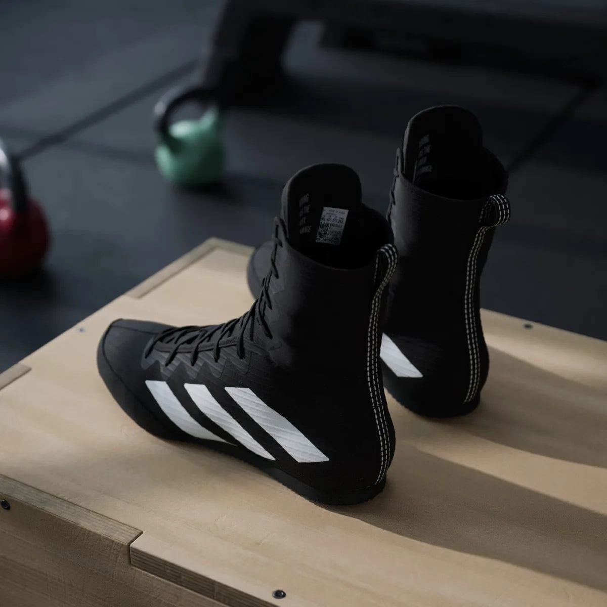 Giày Adidas Box Hog 4 'Black Cloud White' JS4684 — ảnh 4