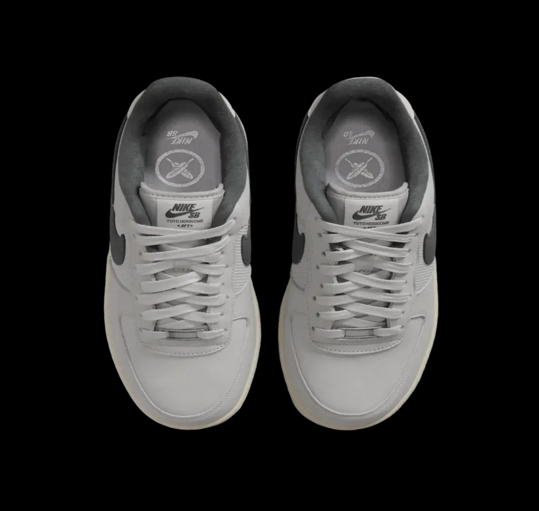 Giày Nike SB Air Force 1 x Yuto 'Iron Grey' IO8439-100 — ảnh 4