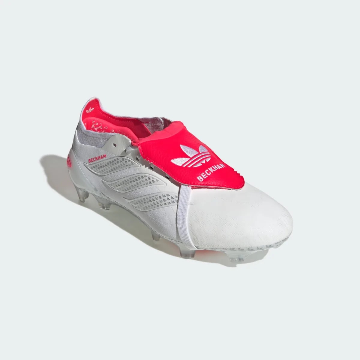 Giày Adidas Predator Elite Fold-Over Tongue FG 'White Lucid Red' KJ4200 — ảnh 3