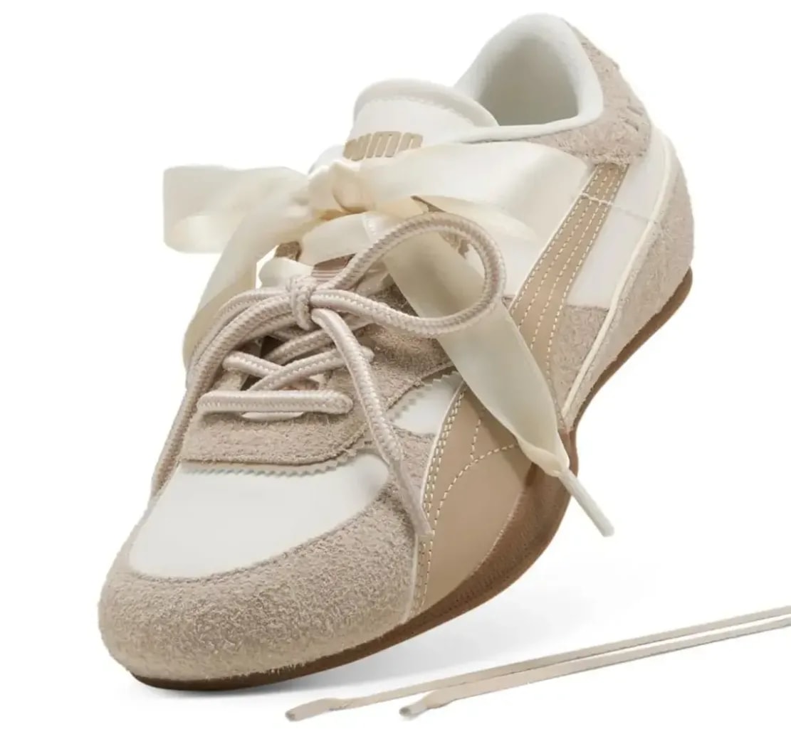 Giày Puma Bella Mina Birch Gum 'Beige' 407667-06 — ảnh 5