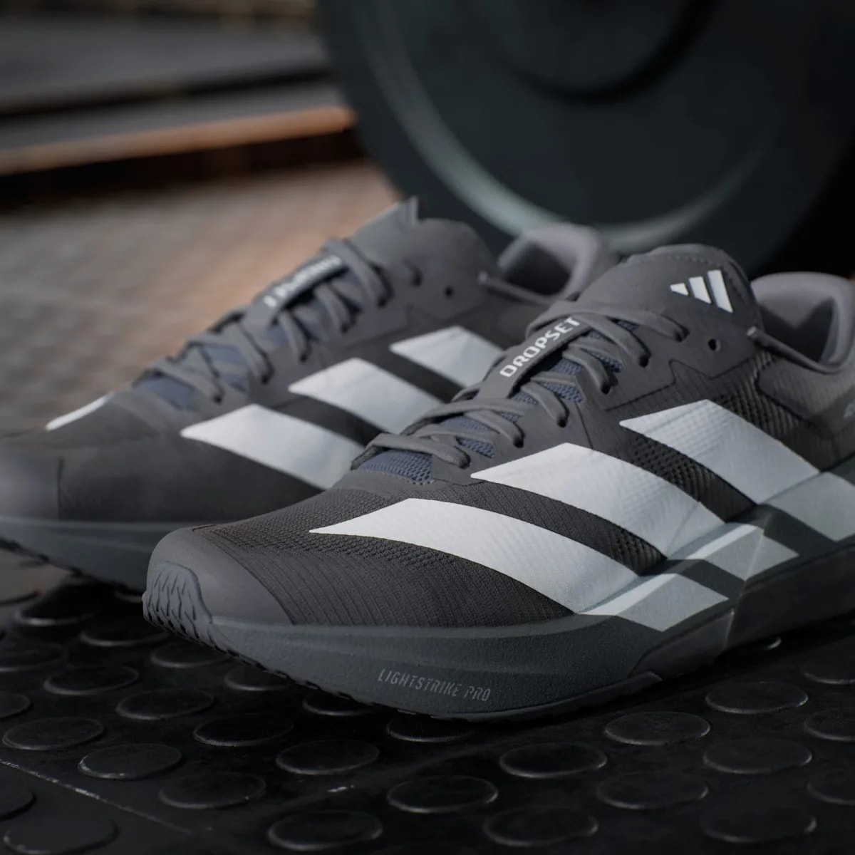 Giày Adizero Dropset Pro 'Grey Cloud White' LA6249 — ảnh 5