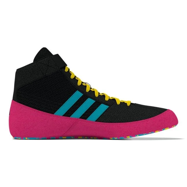 Giày Adidas HVC 'Core Black Signal Cyan' JQ4992 — ảnh 5