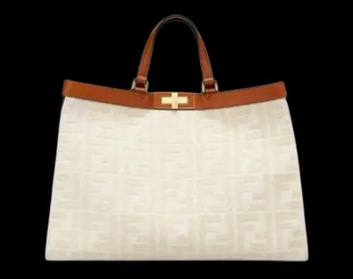 Túi Fendi Peekaboo X-TOTE Canvas Bag 'White' 8BH374A9P6F189S Túi Fendi Peekaboo X-TOTE Canvas Bag 'White' 8BH374A9P6F189S