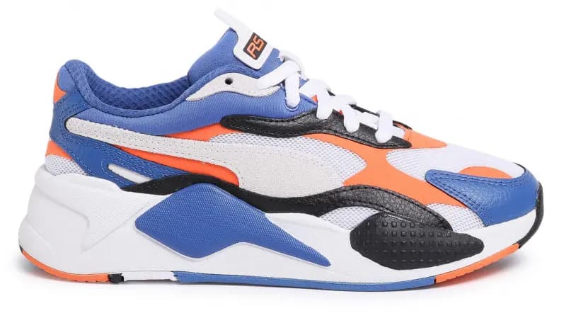 Puma RS-X³ Miracle Orange Blue White 372912-01 Puma RS-X³ Miracle Orange Blue White 372912-01