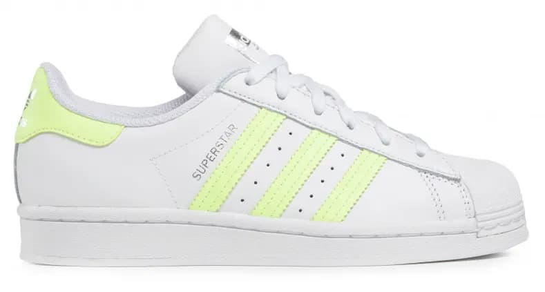 Giày Adidas Superstar W 'Ftwwht Hireye Msilve' FX6090 Giày Adidas Superstar W 'Ftwwht Hireye Msilve' FX6090