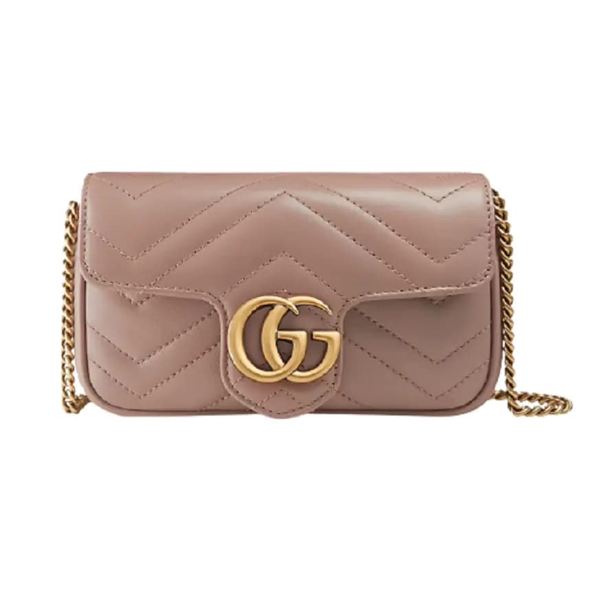 Túi Gucci GG Marmont Matelassé 'Dusty Pink' Túi Gucci GG Marmont Matelassé 'Dusty Pink'
