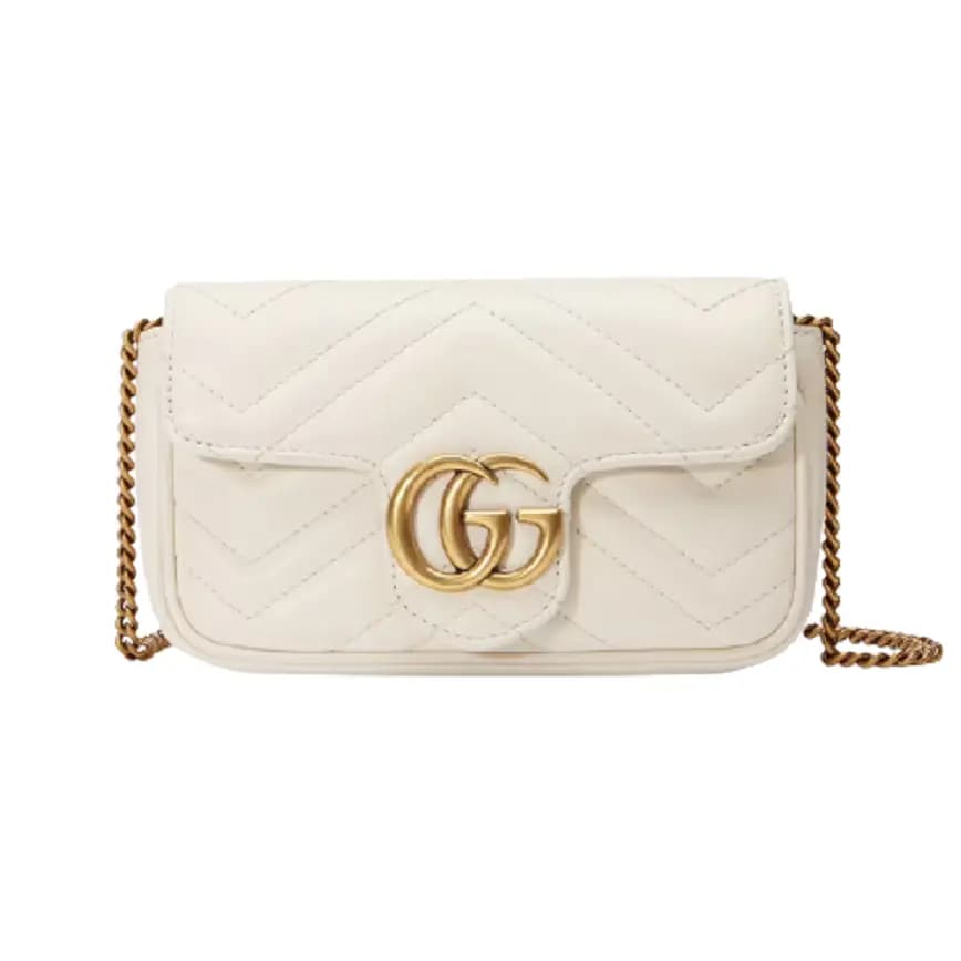 Túi Gucci GG Marmont Matelassé 'White' 476433-DTDCT-9022 Túi Gucci GG Marmont Matelassé 'White' 476433-DTDCT-9022