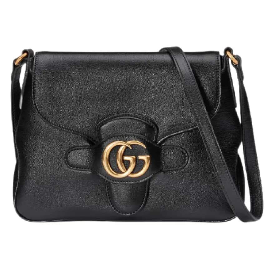 Túi Gucci Small Messenger Bag With Double G 648934 1U10T 1000 Túi Gucci Small Messenger Bag With Double G 648934 1U10T 1000