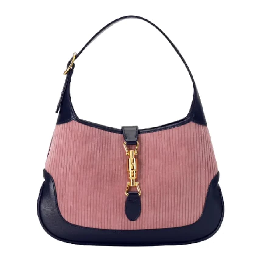 Túi Gucci Jackie 1961 Small Shoulder Pink Corduroy 636706-2S8AG-6781 Túi Gucci Jackie 1961 Small Shoulder Pink Corduroy 636706-2S8AG-6781