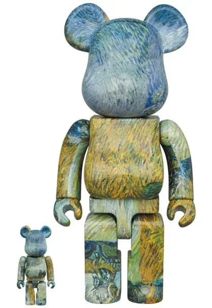 Mô Hình Bearbrick Van Gogh (Country Road in Provence by Night) Mô Hình Bearbrick Van Gogh (Country Road in Provence by Night)