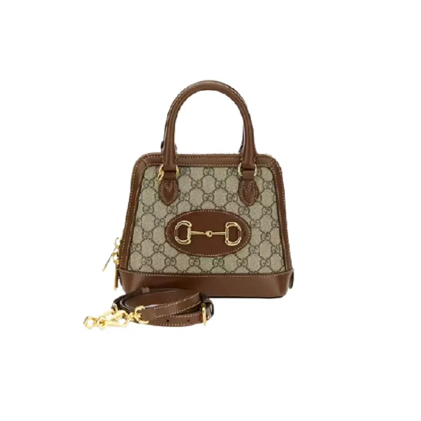 Túi Gucci Horsebit 1955 'Beige Dark Brown' Túi Gucci Horsebit 1955 'Beige Dark Brown'
