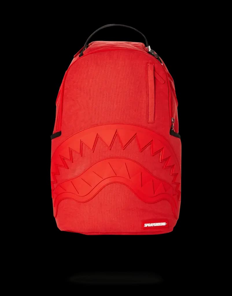 Sprayground Red Ghost Rubber Shark Sprayground Red Ghost Rubber Shark