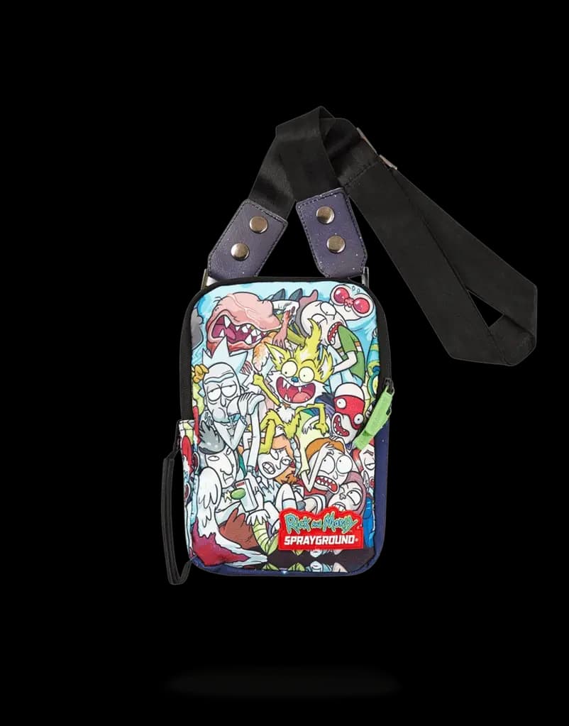 Túi Sprayground Rick & Morty Crammed Sling Túi Sprayground Rick & Morty Crammed Sling