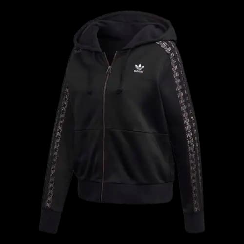 Áo Adidas Lace Hoodie Black FM1749 Áo Adidas Lace Hoodie Black FM1749