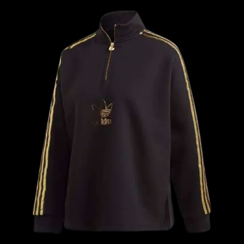 Áo Adidas Quarter-Zip Sweatshirt Black GK1726 — tieu-de: lien-he-order Áo Adidas Quarter-Zip Sweatshirt Black GK1726 — tieu-de: lien-he-order