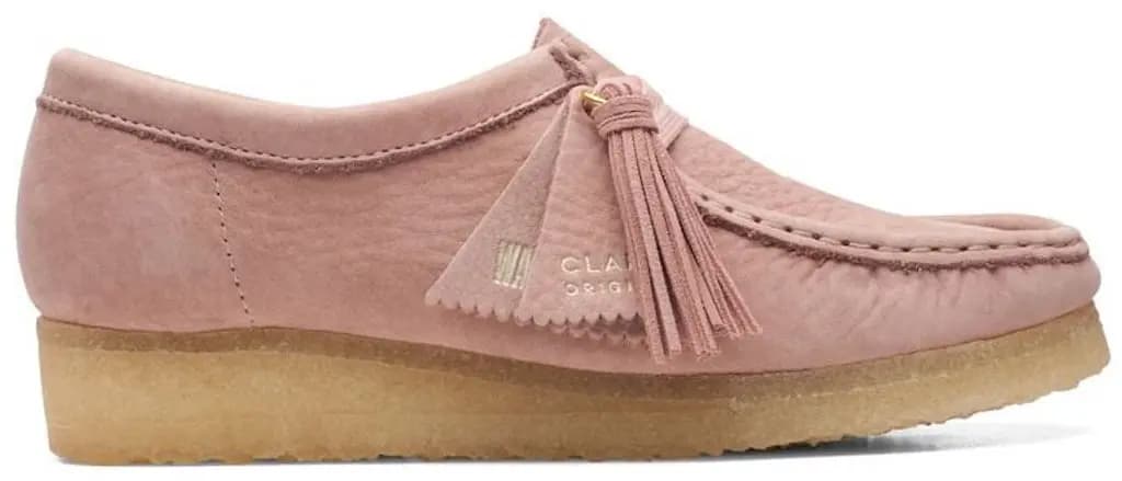 Giày Clarks Wallabee 'Blush Synthetic' 261-69435 Giày Clarks Wallabee 'Blush Synthetic' 261-69435